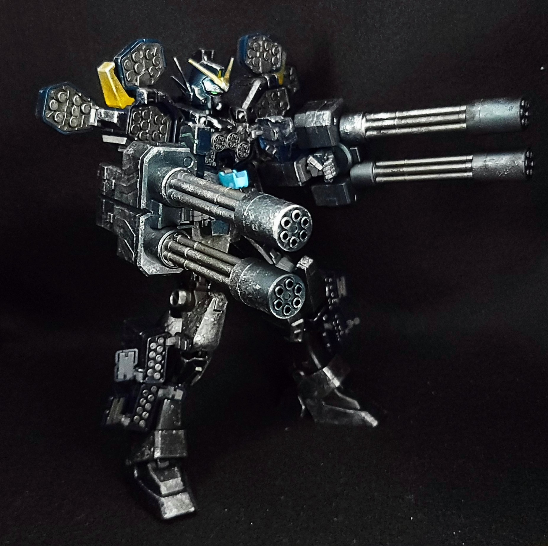 ジャンク再生 ガンダムヘビーアームズ改 EW｜塗装狂主任さんのガンプラ