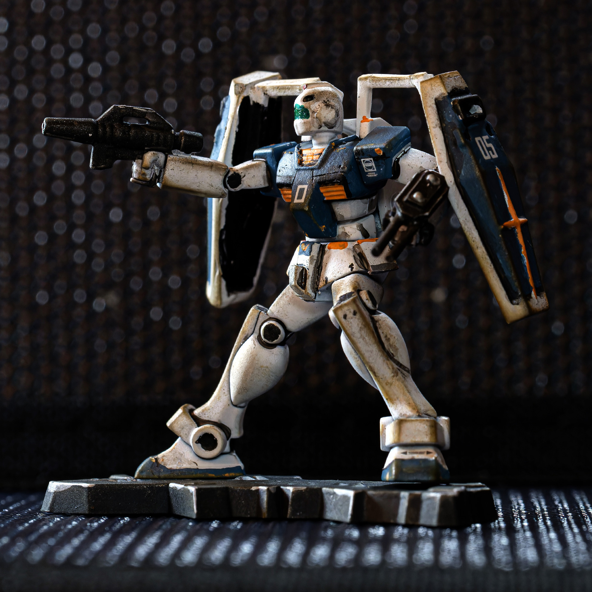 サンダーボルト風ジム（チョコサプ 機動戦士ガンダム）｜Kaki.さんの