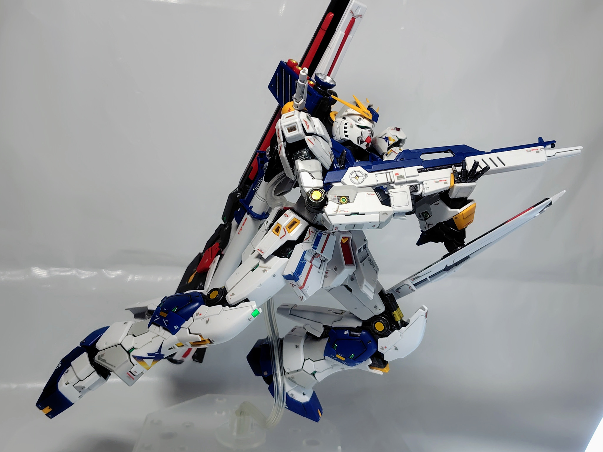 RG RX-93ff νガンダム｜りゅありさんのガンプラ作品｜GUNSTA（ガンスタ）
