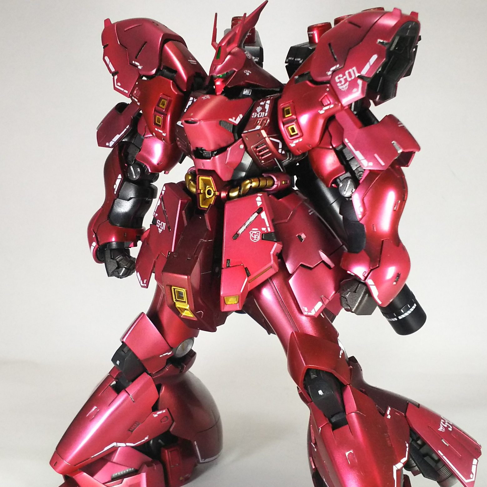 全塗装仕上げ】1/144 RG サザビー【キャンディ塗装】｜YUICHIさんの