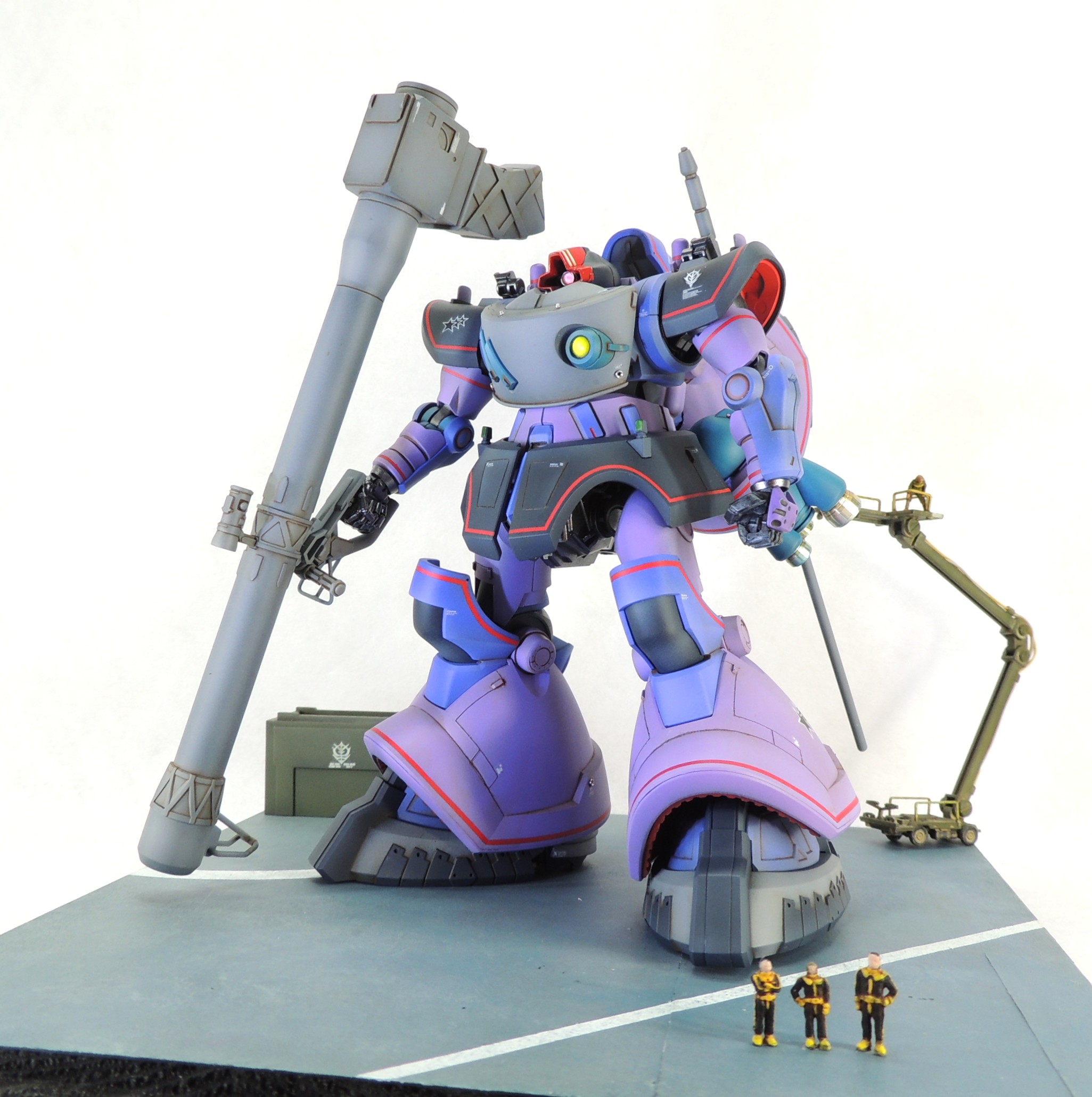 HG1/144リック・ドム ガイア機(GQ：ジークアクス版)｜あやぽんさんの