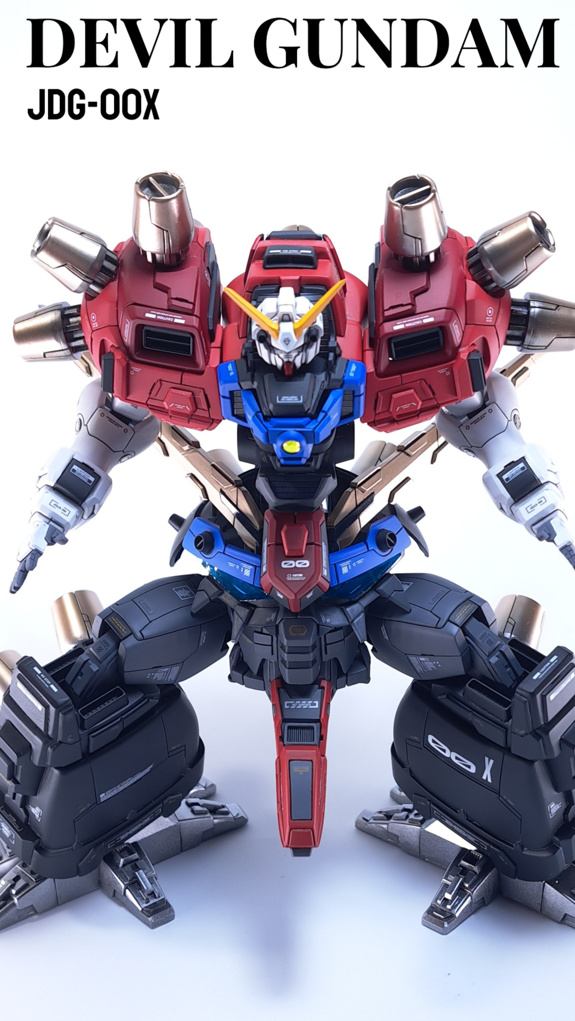 JDG-00X デビルガンダム｜夏みかんさんのガンプラ作品｜GUNSTA（ガンスタ）