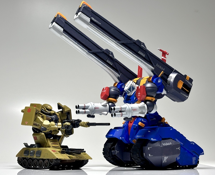ガンタンク(GQ) 風｜gpo144さんのガンプラ作品｜GUNSTA（ガンスタ）