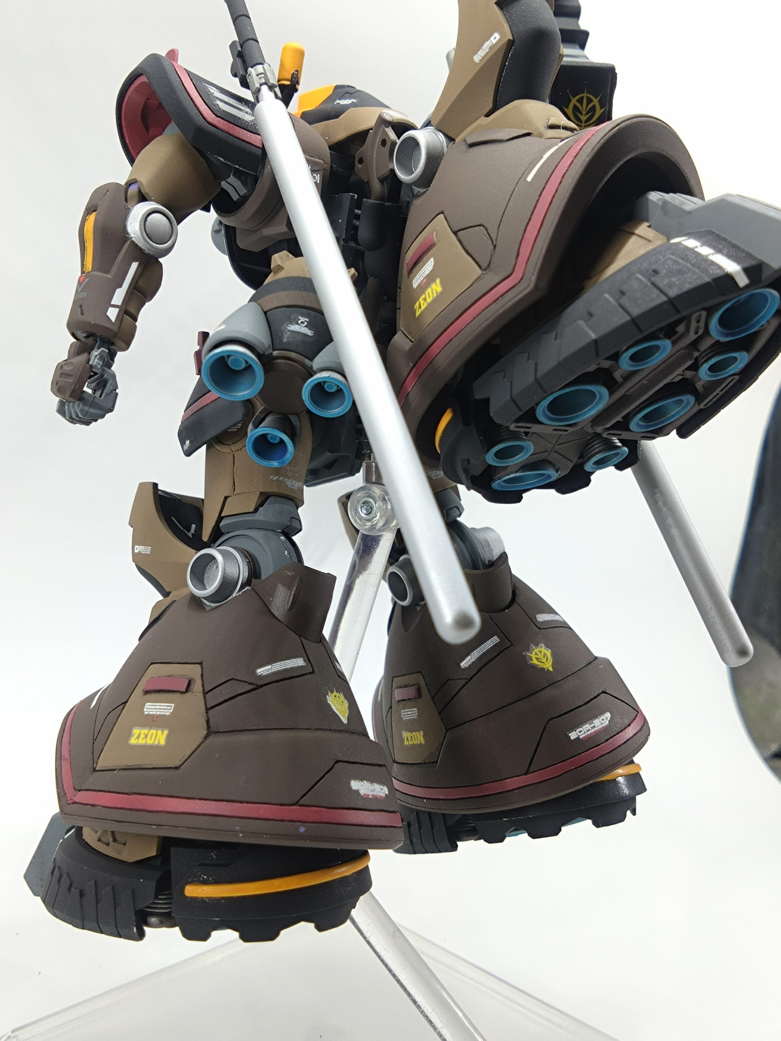 HGリック・ドム（GQ）おっさん用｜ゆずはる13さんのガンプラ作品