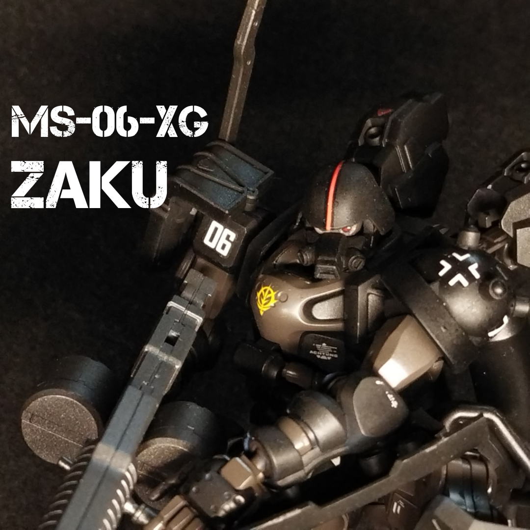 MS-06-XG 装備試験型ザク(GQ)｜Green Cometさんのガンプラ作品｜GUNSTA