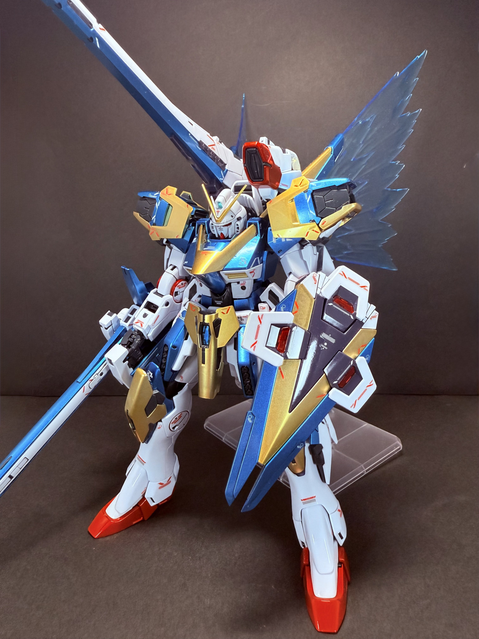 MG V2アサルトバスターガンダム Ver.Ka｜バンちゃんさんのガンプラ作品