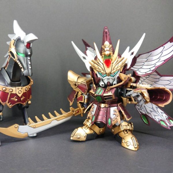 三国伝 紅蓮装 曹操ガンダム 全塗装｜三匹のMさんのガンプラ作品