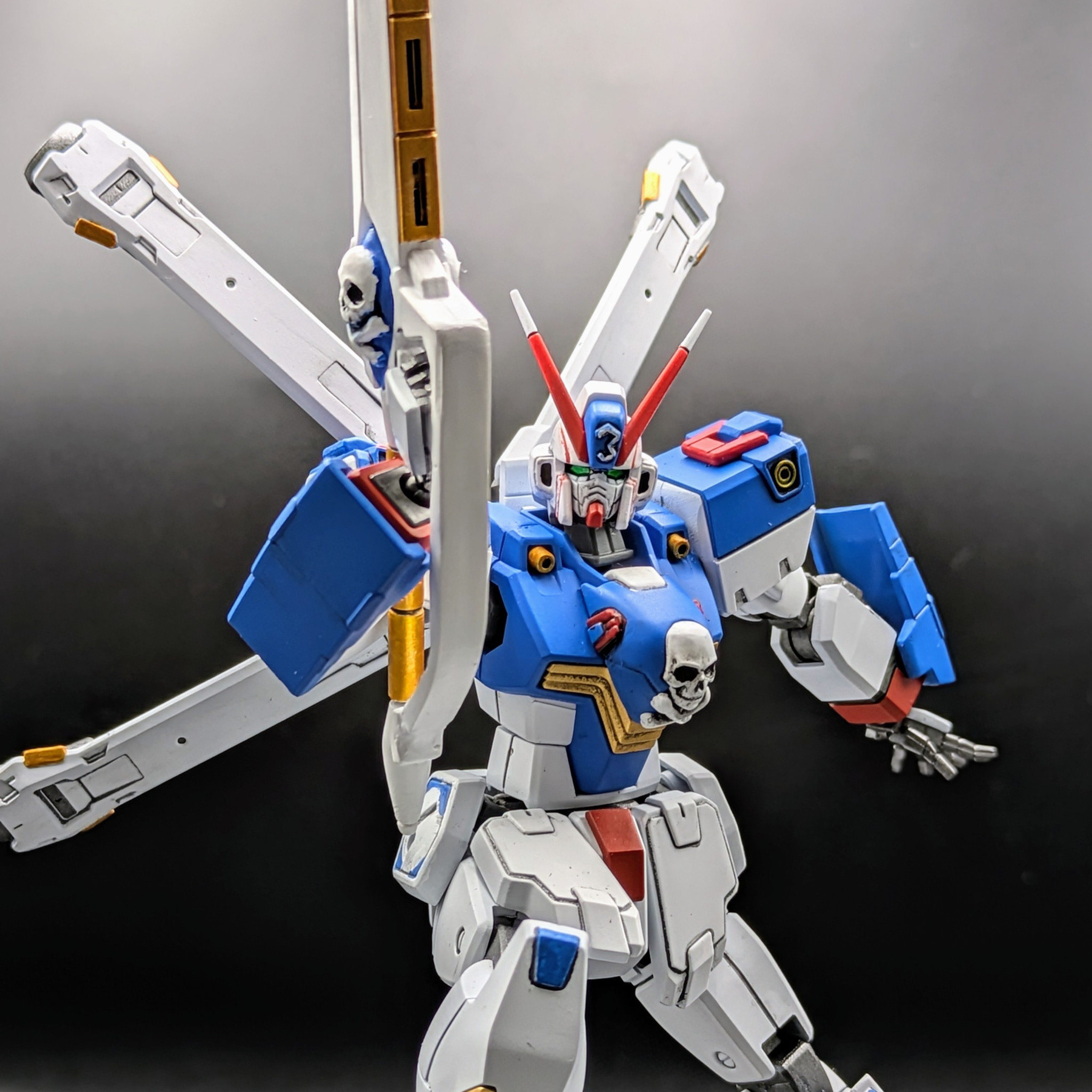 HG クロスボーン・ガンダム X-3｜雲隠さんのガンプラ作品｜GUNSTA