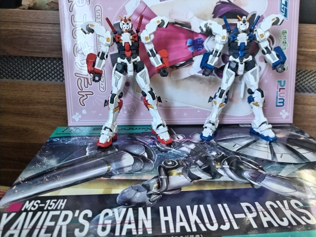 GQ版ガンダム4号機、ガンダム5号機｜ボンクラ工作員さんのガンプラ作品