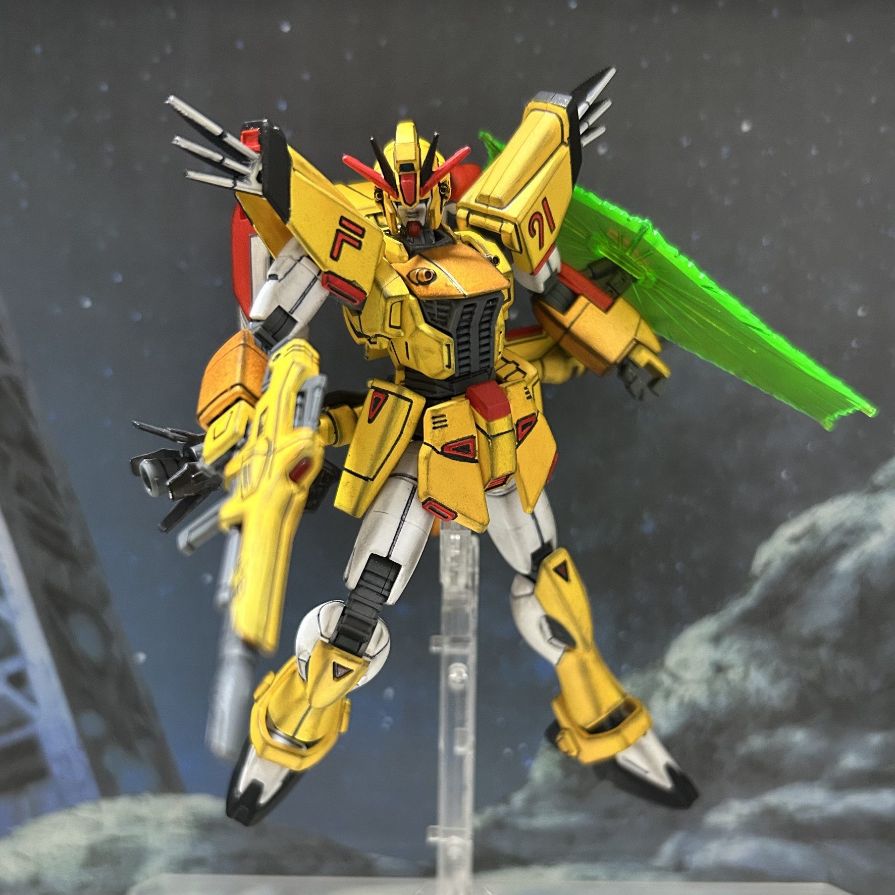 ガンダムF91（セシリー専用機）｜もみじ饅頭さんのガンプラ作品