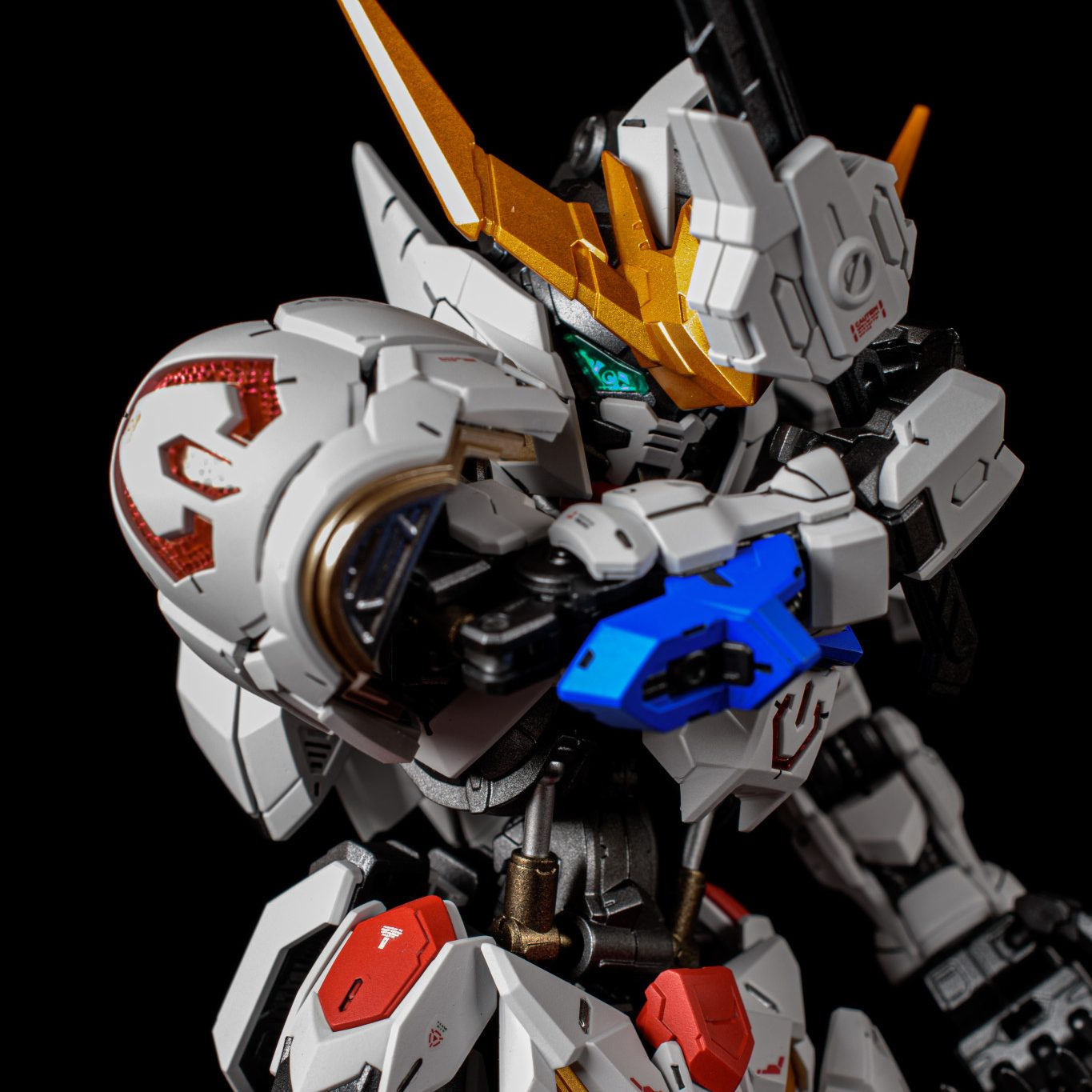 MGSD バルバトス 全塗装 完成！｜ごろうまるさんのガンプラ作品