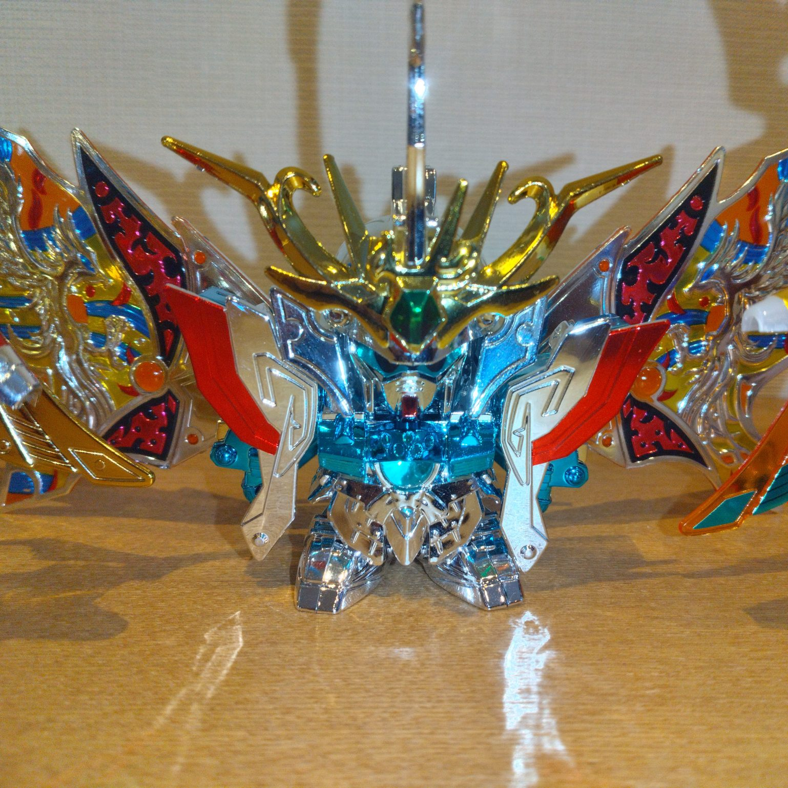 BB戦士 號斗丸結晶輝羅鋼天空鳳凰翼形態 ｜BBkenさんのガンプラ作品