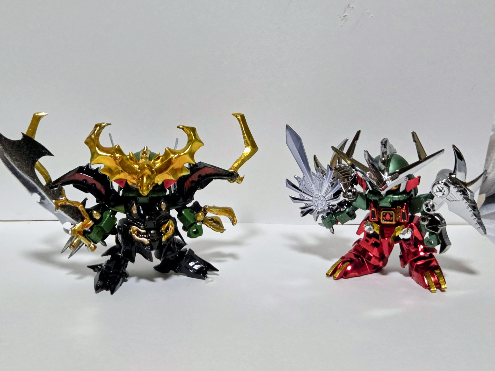 ガン消し 復活闇将軍 殺駆頭パーツ付きリペイント ガン消し 復活闇将軍