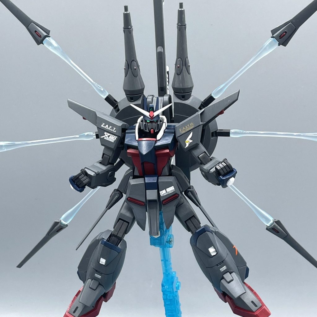 旧HG】レジェンドガンダム【筆塗り全塗装】｜キャンプラさんのガンプラ