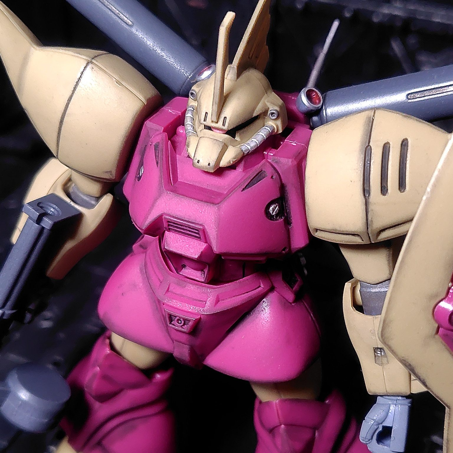 HGUC ゲルググマリーネ シーマカスタム｜りゅありさんのガンプラ作品