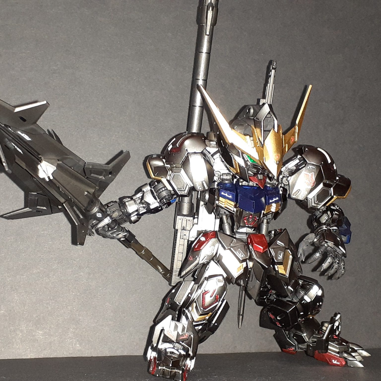 MGSD ガンダムバルバトス（アイアンブラッドコーティング