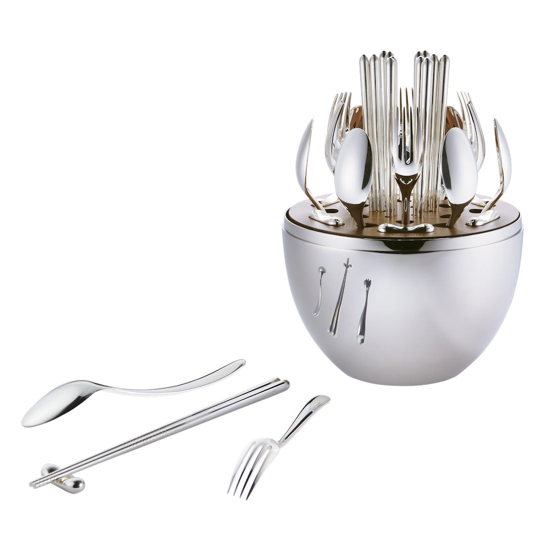 Mood Asia 24-Piece Flatware Set – Gump's
