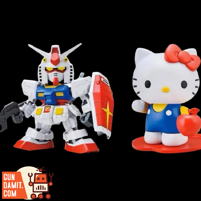 Gaogao Model 1/144 RX-78-2SD Hello Kitty x The Origin Gundam Model