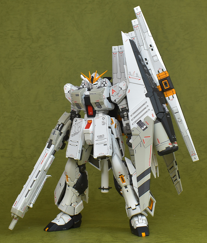 RG νガンダムHWS 塗装済み完成品 レビュー（HWS編） | ガンダムブログ