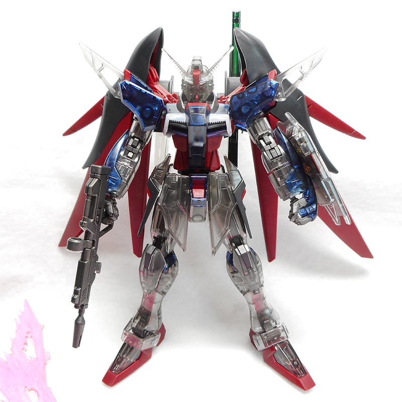 HG 1/144デスティニーガンダムSpec2 クリアカラー 作り方・製作行程