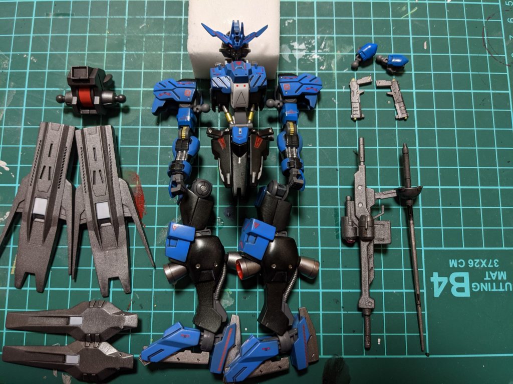 HG 1/144 ガンダムヴィダール 改造
