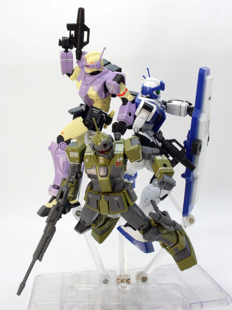 ガンプラ】HG ジム・インターセプトカスタム レビュー | ポッチの