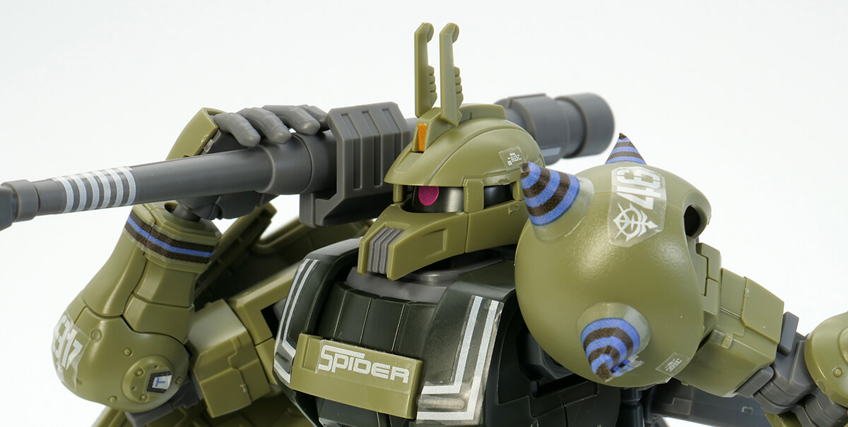 ガンプラ】HG ザク・キャノン レビュー【プレバン】 | ポッチのガンプラ＋