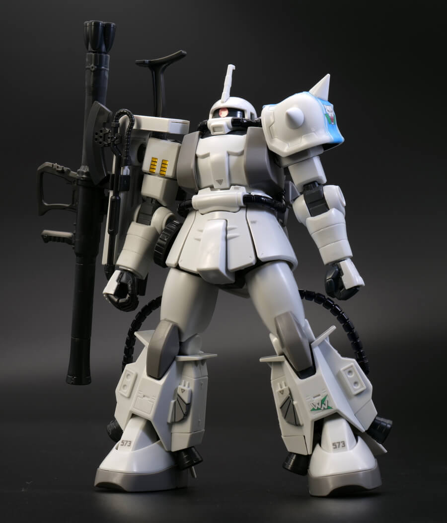 ガンプラ】HGUC シン・マツナガ専用ザク レビュー | ポッチのガンプラ＋