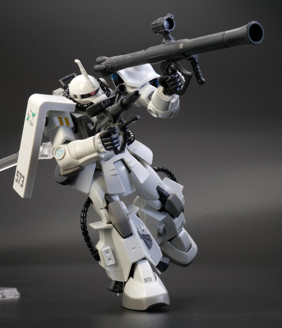ガンプラ】HGUC シン・マツナガ専用ザク レビュー | ポッチのガンプラ＋