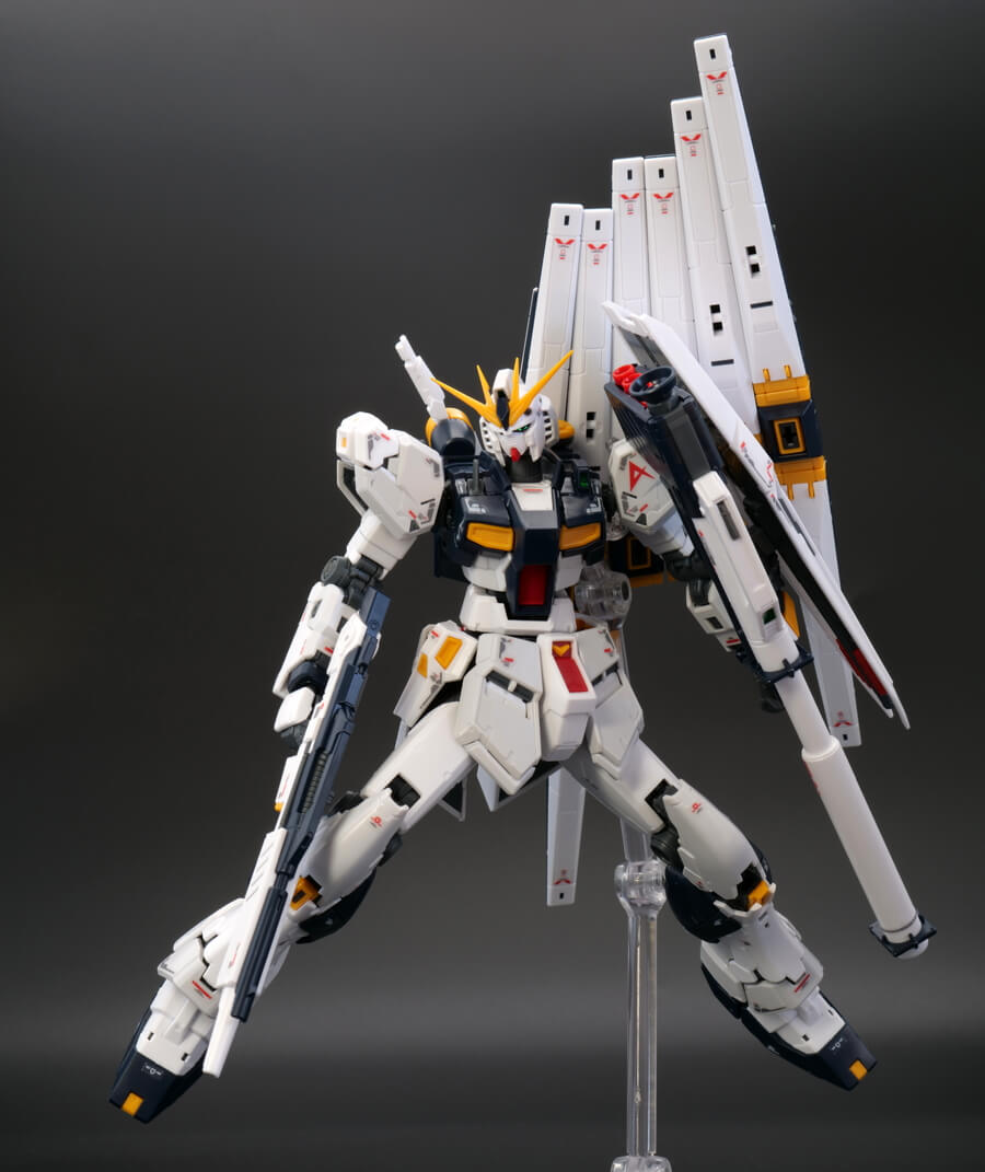 ガンプラ】RG 1/144 νガンダム レビュー | ポッチのガンプラ＋