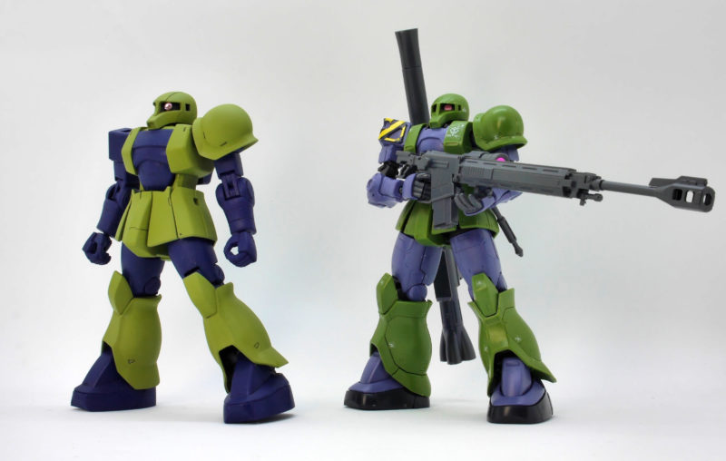 ガンプラ】HG ザクI（デニム／スレンダー機）レビュー | ポッチの