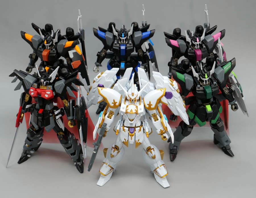 ガンプラ】HG 1/144 ブラックナイトスコードルドラ リデラード機