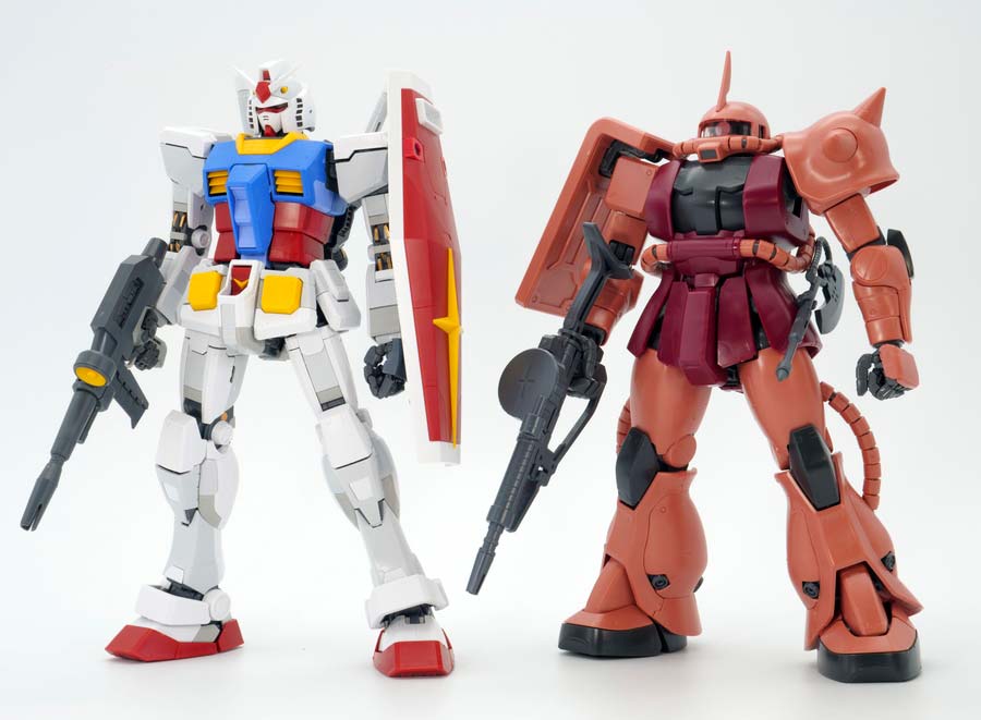 ガンプラ】MG MS-06S シャア専用ザク Ver.2.0 レビュー | ポッチの