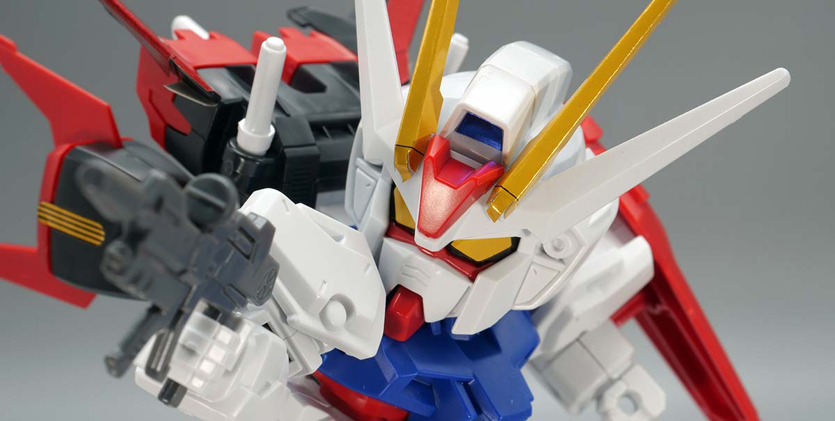 ガンプラ】BB戦士 ストライクガンダム ストライカーウェポンシステム