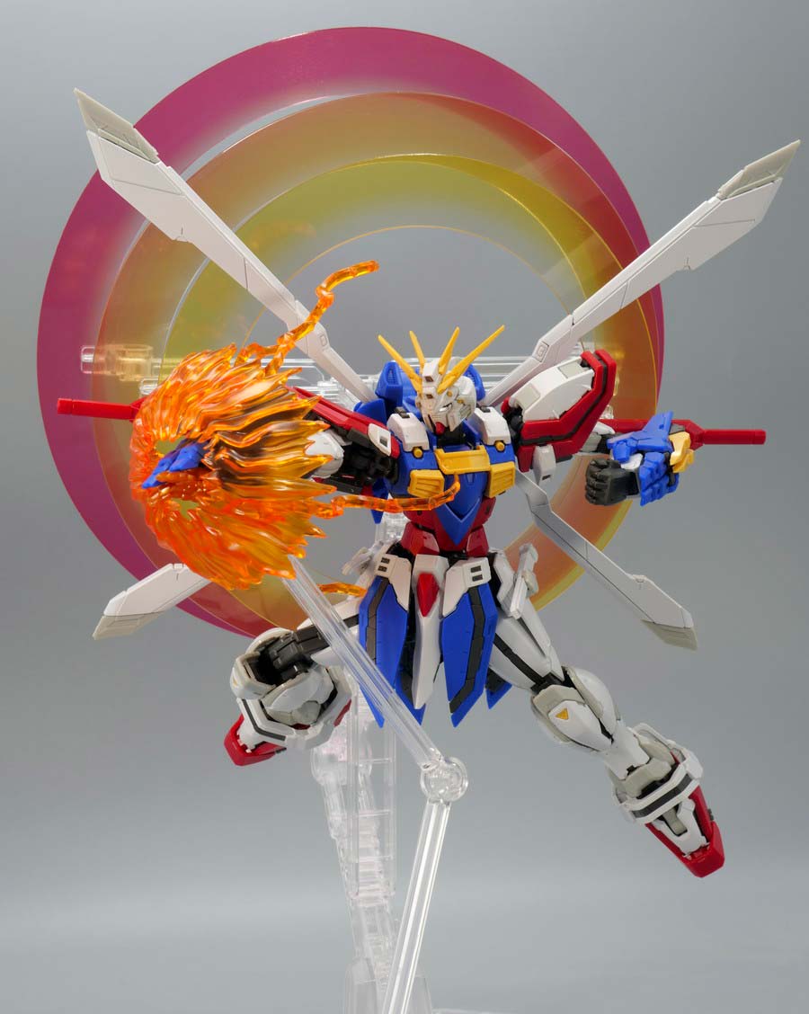 ガンプラ】RG ゴッドガンダム用 拡張セット レビュー【プレバン