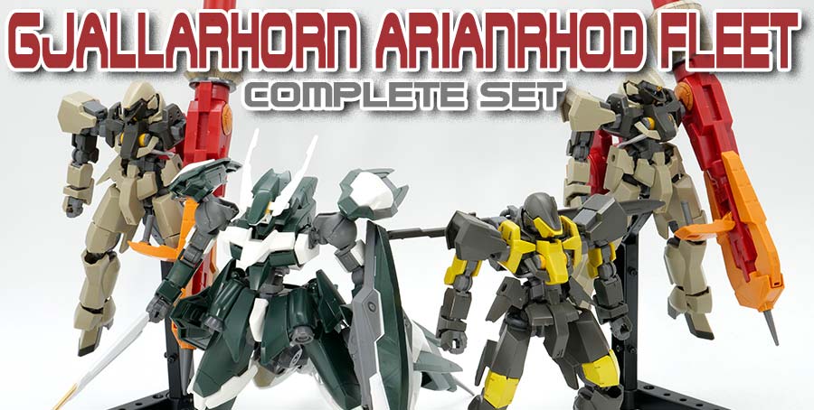 ガンプラ】HG 1/144 ギャラルホルン アリアンロッド艦隊コンプリート