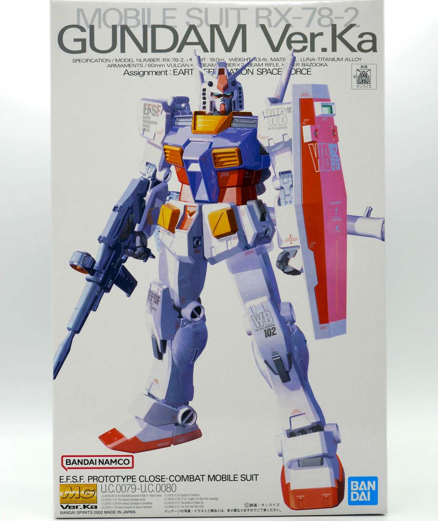 ガンプラ】MG 1/100 RX-78-2 ガンダム Ver.Ka レビュー | ポッチの