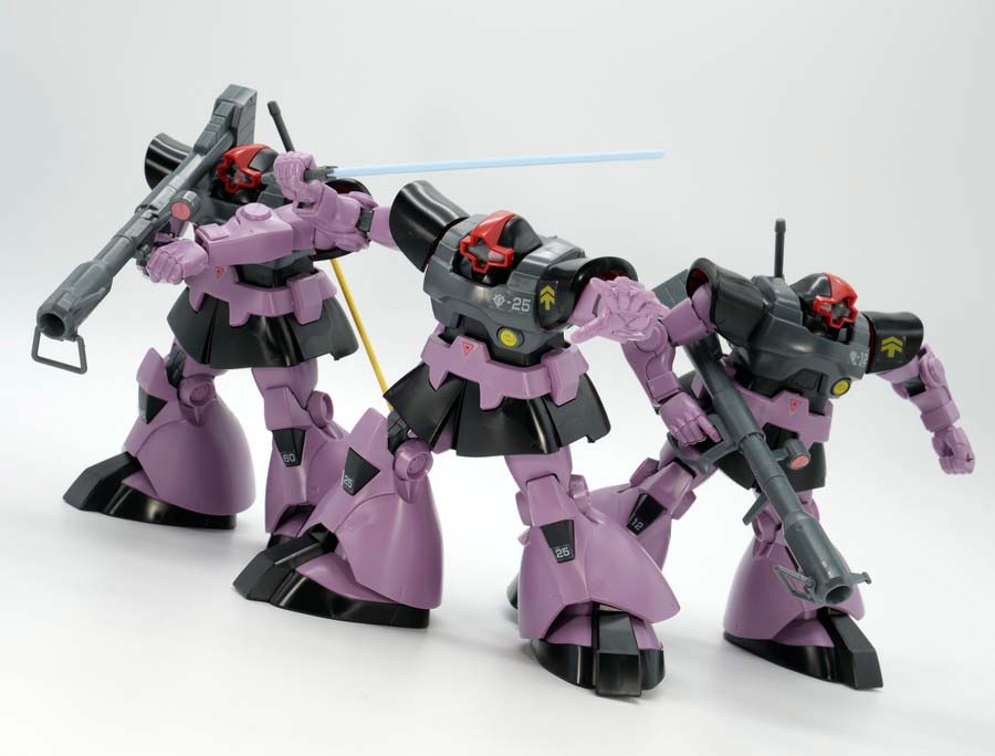 ガンプラ】HGUC 1/144 トリプルドムセット レビュー | ポッチのガンプラ＋
