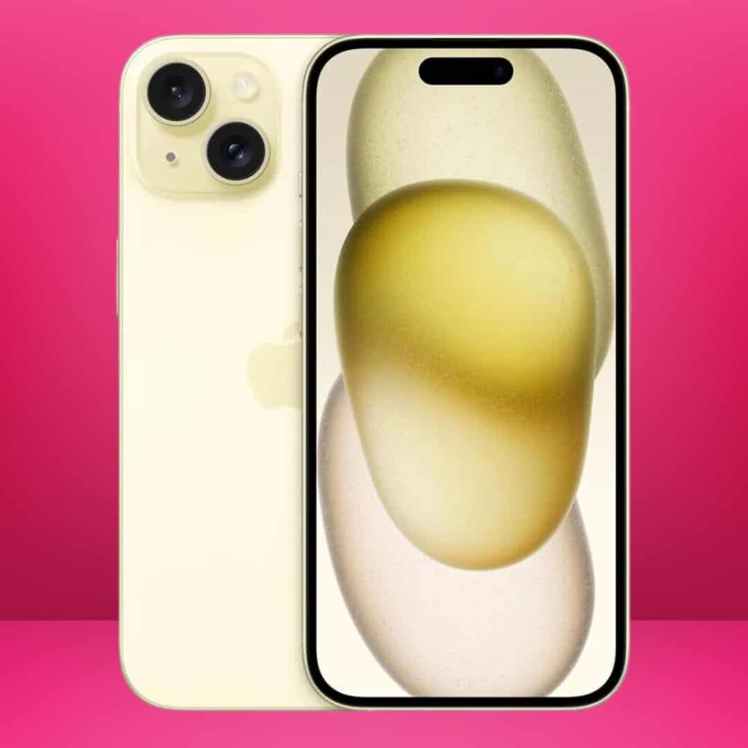 Apple iPhone 15 (Yellow, 128 GB)(Refurbished) – GudFast