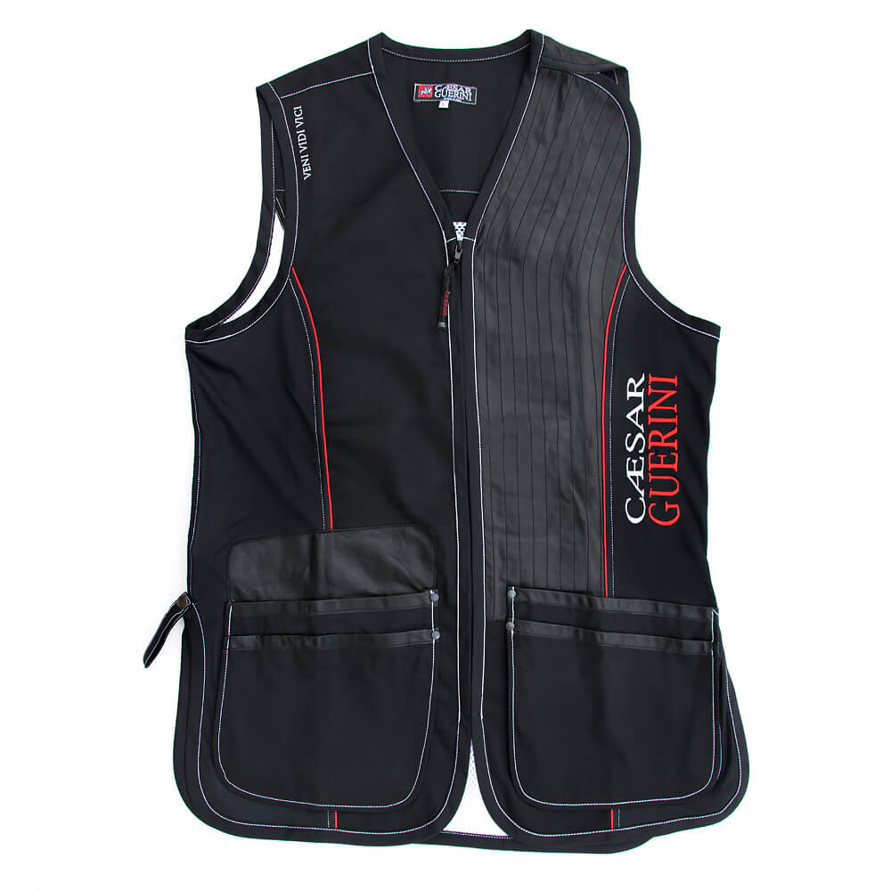 Black & White Italian Shooting Vest - Caesar Guerini USA
