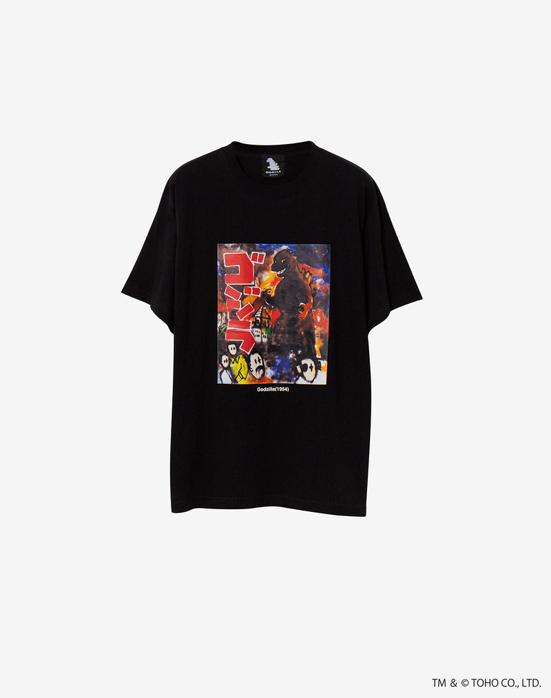 ゴジラ collaboration with guernika】 Print T shirt / Godzilla(1954