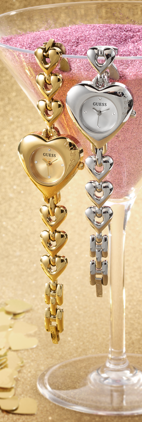 Gc Flair Coussin Chrono Leather - Z46004G7MF | GUESS Watches US