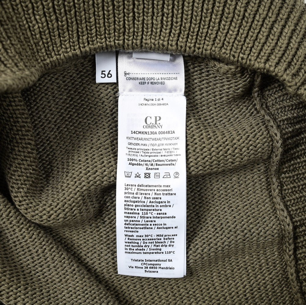 C.P.COMPANY シーピーカンパニー / コットン100% クルーネックニット