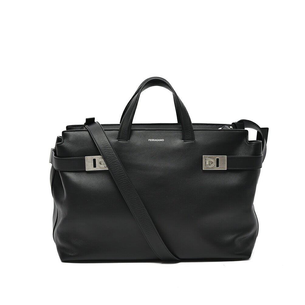 FERRAGAMO フェラガモ / カーフレザートートバッグ ショルダー