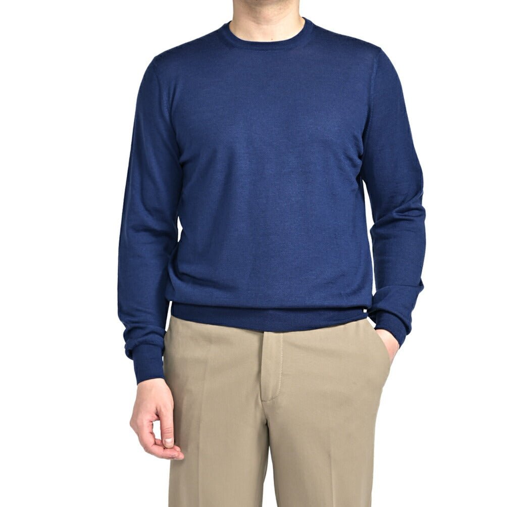 SALE｜GRAN SASSO グランサッソ / ヴァージンウール100% クルーネック