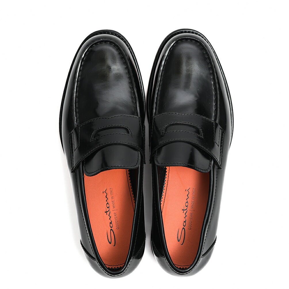 SALE｜SANTONI サントーニ / アンティークドレザーペニーローファー