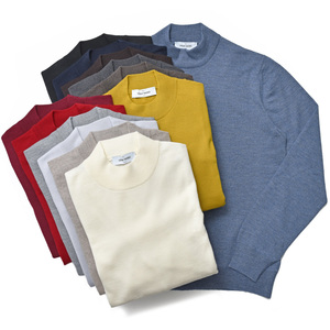 GRAN SASSO（グランサッソ）12ゲージウールモックネックニット 55108