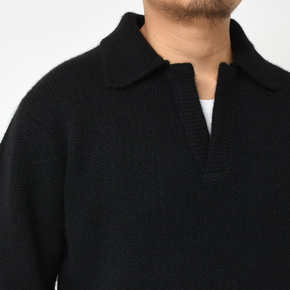 RENCONTRANT（レンコントラント）モックネックニット・スキッパーポロ