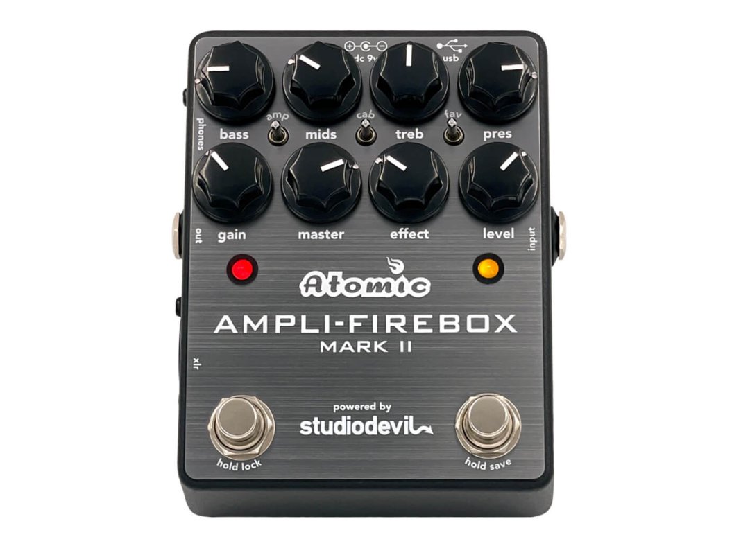 Atomic Amps updates the Ampli-Firebox to MkII