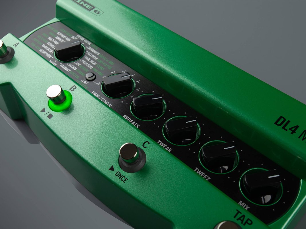 A modern update to a delay classic: the Line 6 DL4 MkII is here
